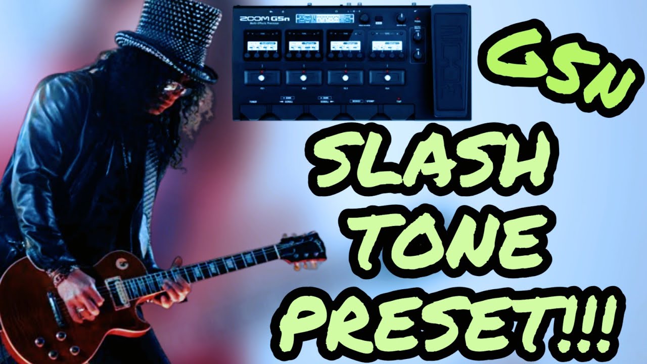Zoom G5n - Slash Low Gain Patch! (Marshall Simulation)