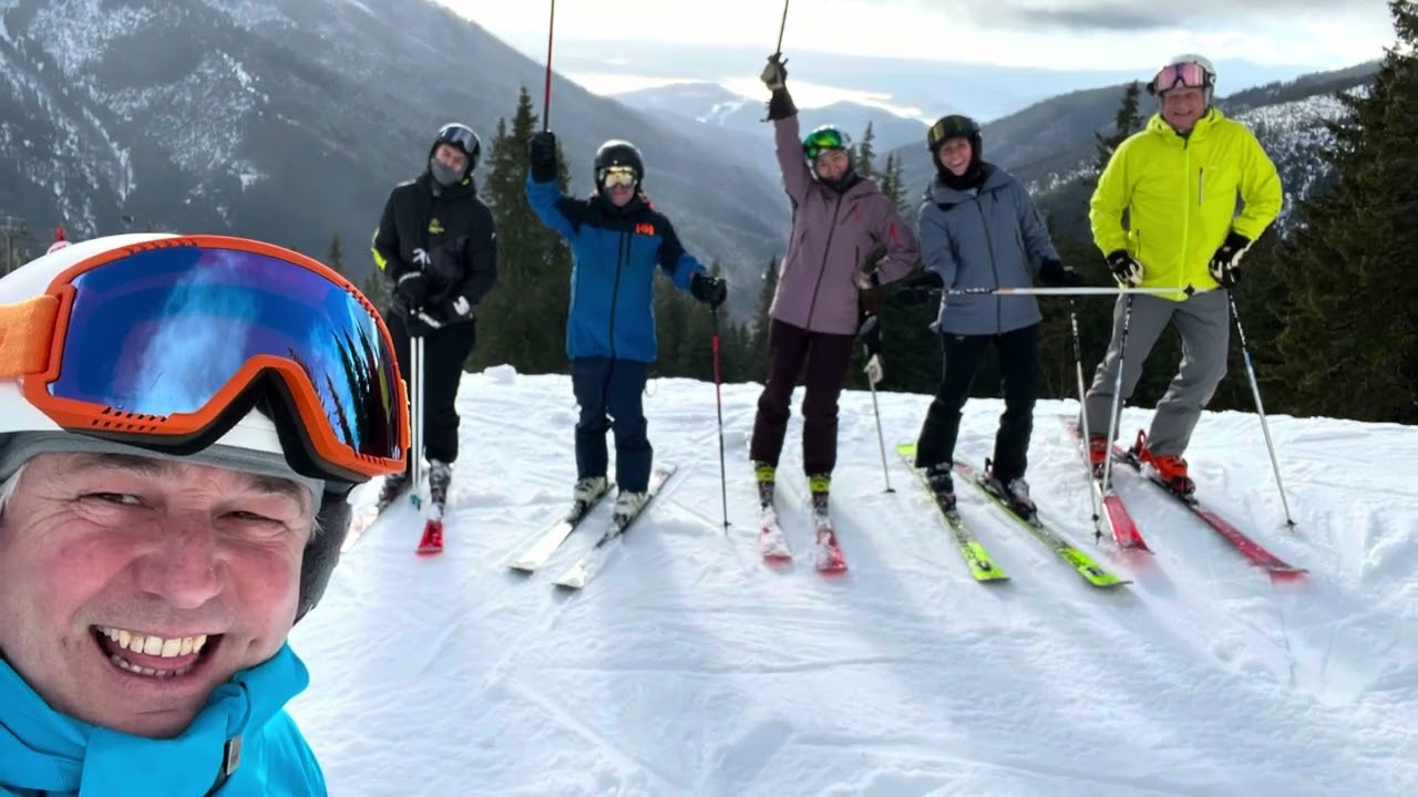 Skiing Jasna Slovakia 2025