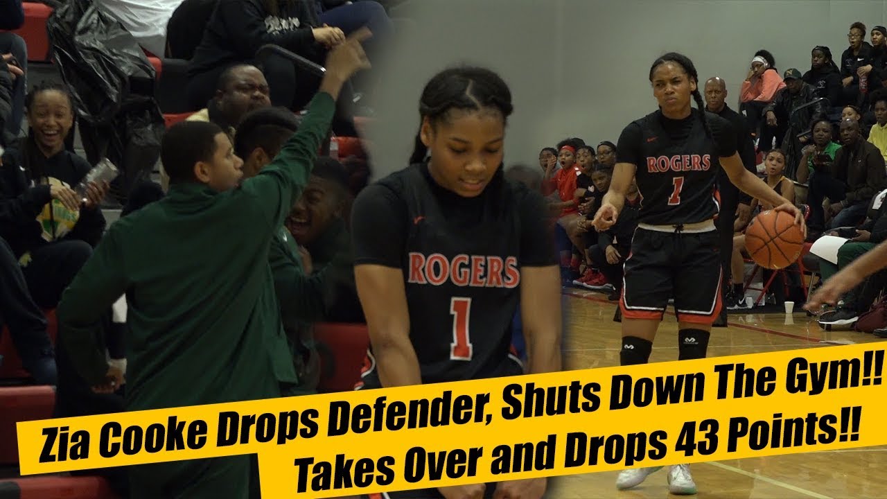 Zia Cooke is UNSTOPPABLE!! South Carolina commit EXPLODES for 43 POINTS in win!!