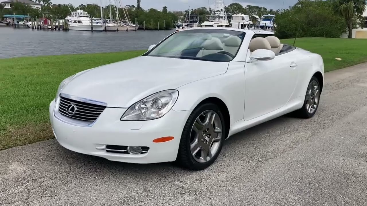 2008 Lexus SC430 Walkaround + Convertible Top Operation