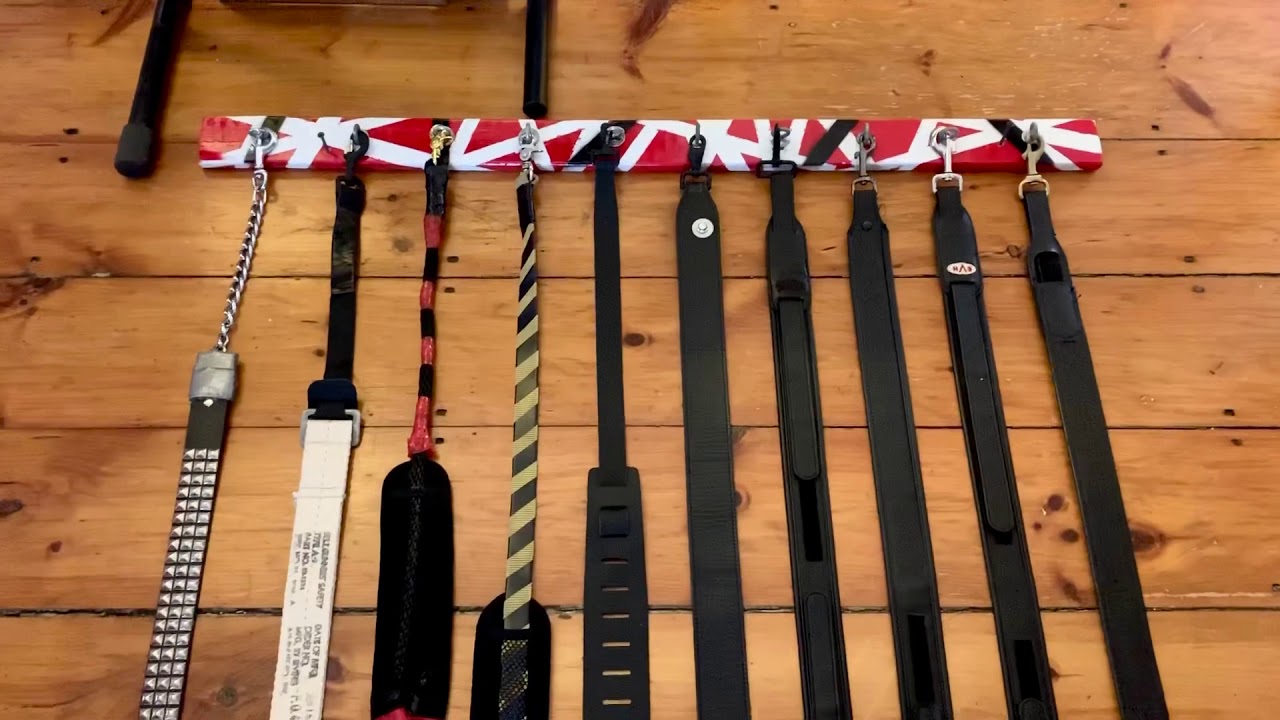 EVH Guitar strap collection