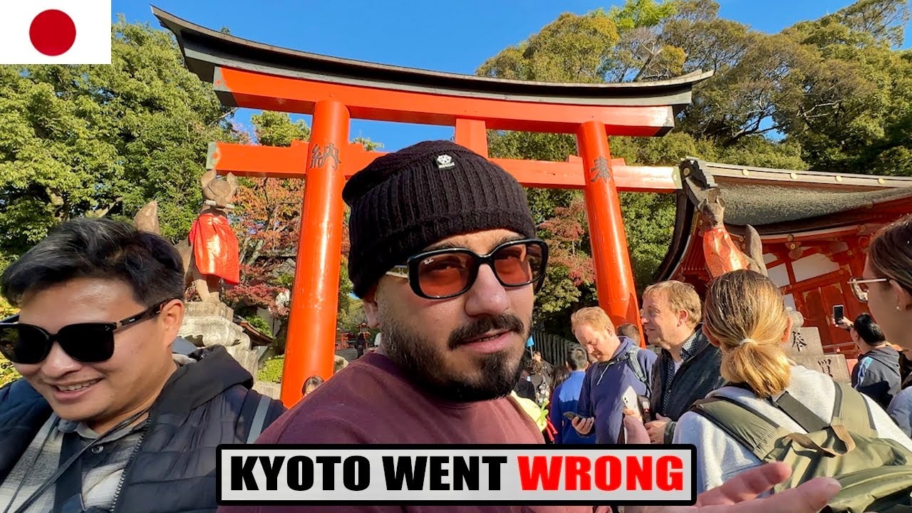 Our First Time in Kyoto Japan Went WRONG 😭 indian in japan