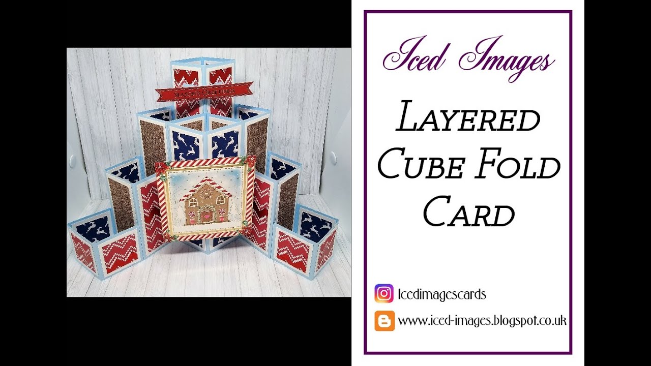 Layered Cube Fold Card tutorial