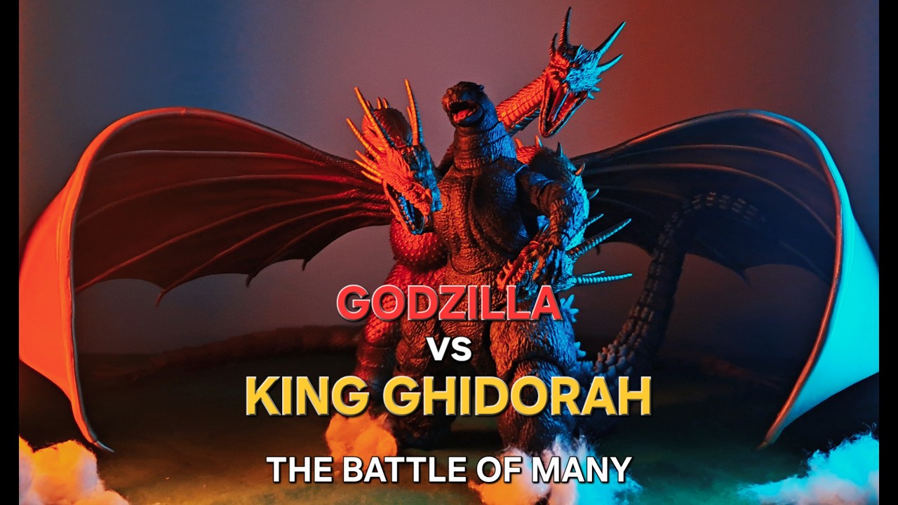 GODZILLA vs KING GHIDORAH: The Battle Of Many