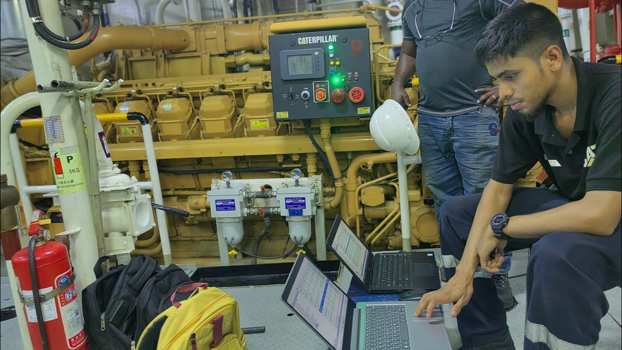 Caterpillar 3516B Marine | ECM Calibration |Load Test