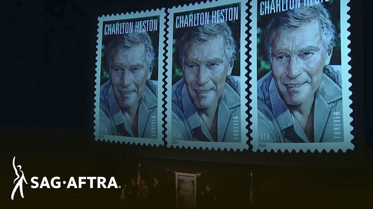 Charlton Heston Forever Stamp Dedication