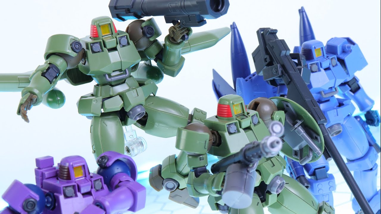 HG Leo (Full Weapon Set) Review | GUNDAM WING