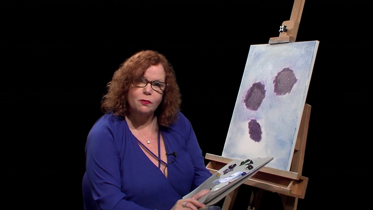 Lucy's Big Beautiful World of Painting - Hydrangeas
