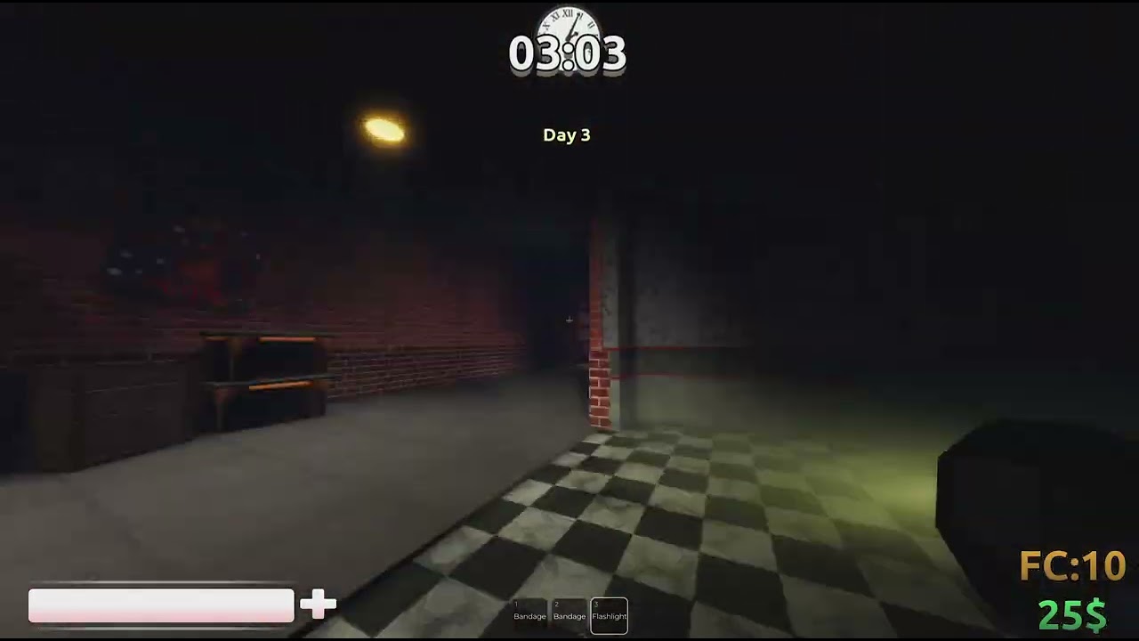 I'm playing.Five Nights at Freddy's