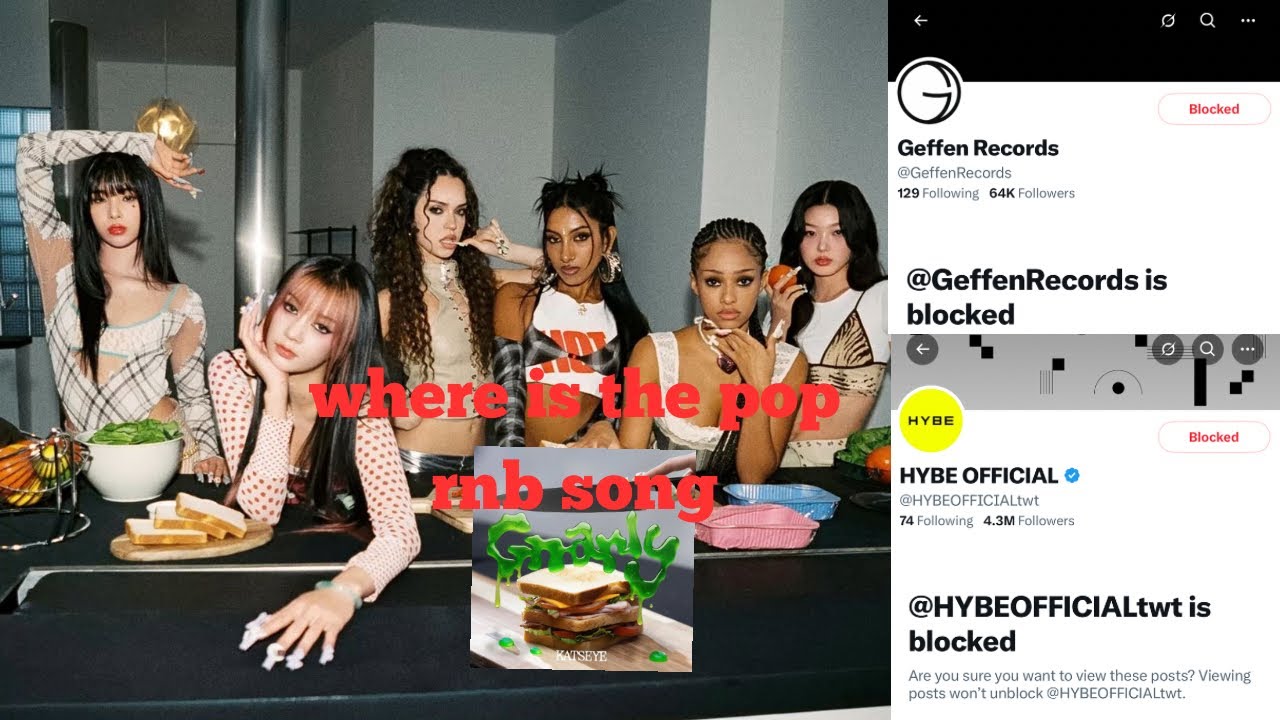 gnarly pissed me off so I blocked HYBE x Geffen