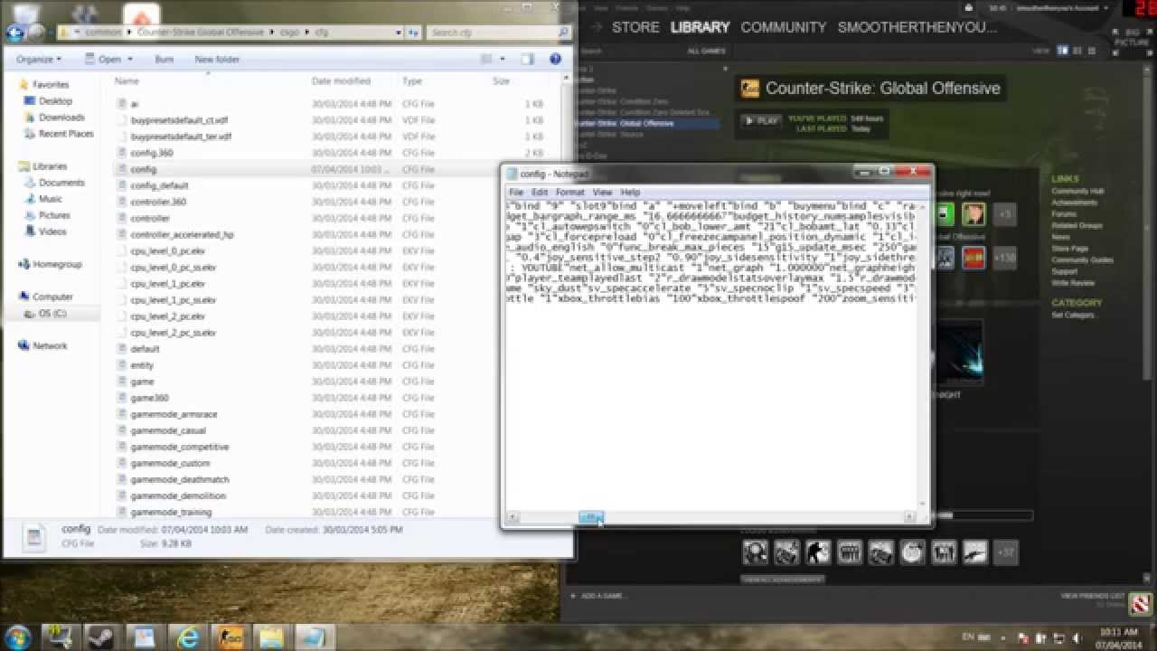 CS:GO Ultimate setup , Mouse settings , Crosshair , Rates , Video , and more