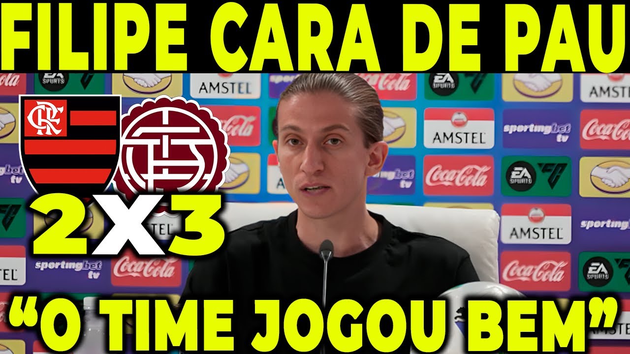 FILIPE LUIS CARA DE PAU! “O TIME JOGOU BEM”! COLETIVA PÓS VEXAME