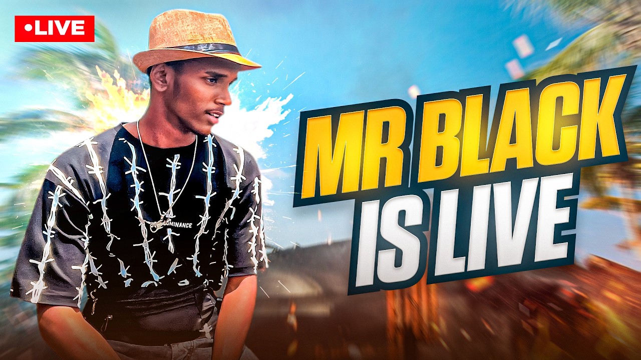 MR BLACK IS LIVE PLAYING SCRIMS 🎯 FREE FIRE KANNADA LIVE ⚡
