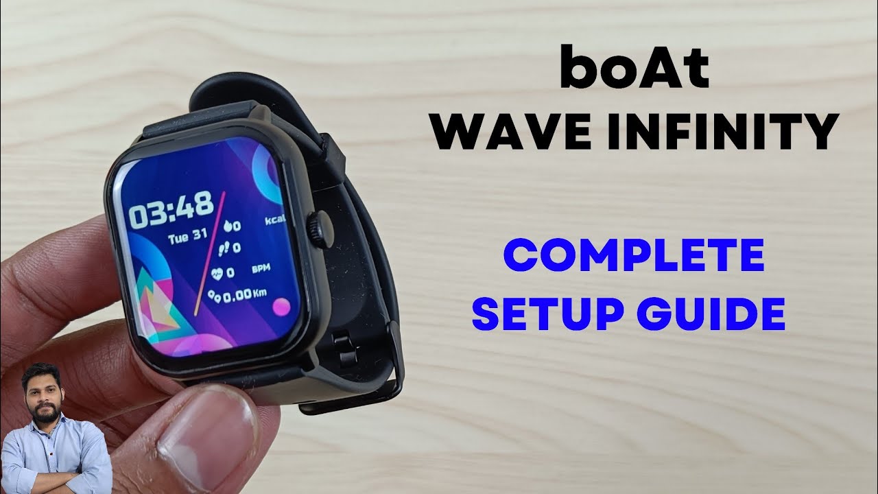 Boat Wave Infinity Smartwatch Full Setup Guide