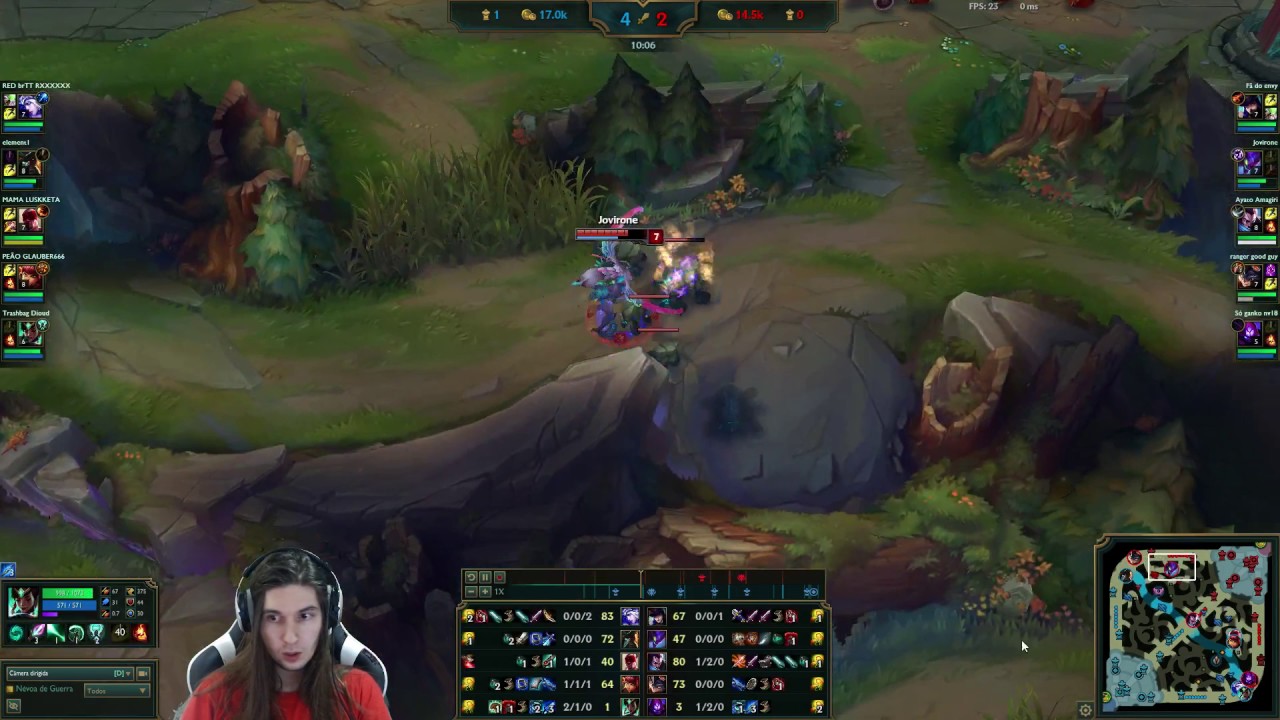 Como carregar um jogo na bot lane - Analise BRTT e Dioud