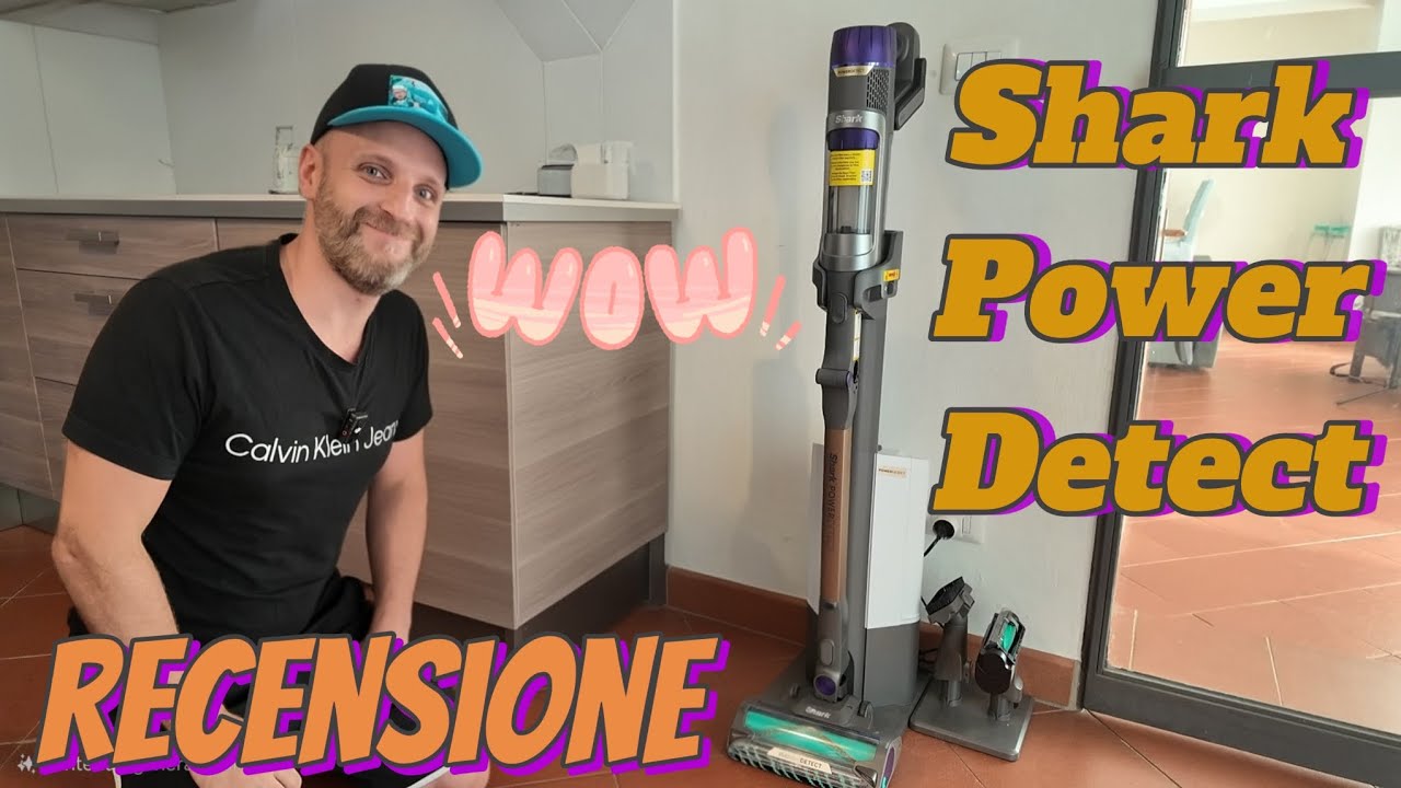 💥Shark Power Detect Clean and Ampty💥 l'aspirapolvere con base autosvuotante senza sacco🤩