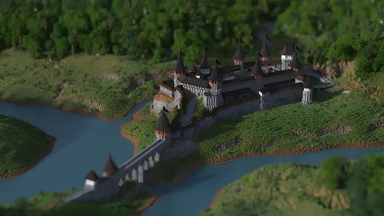 Каменец-Подольская крепость 🏰 - Майнкрафт таймлапс