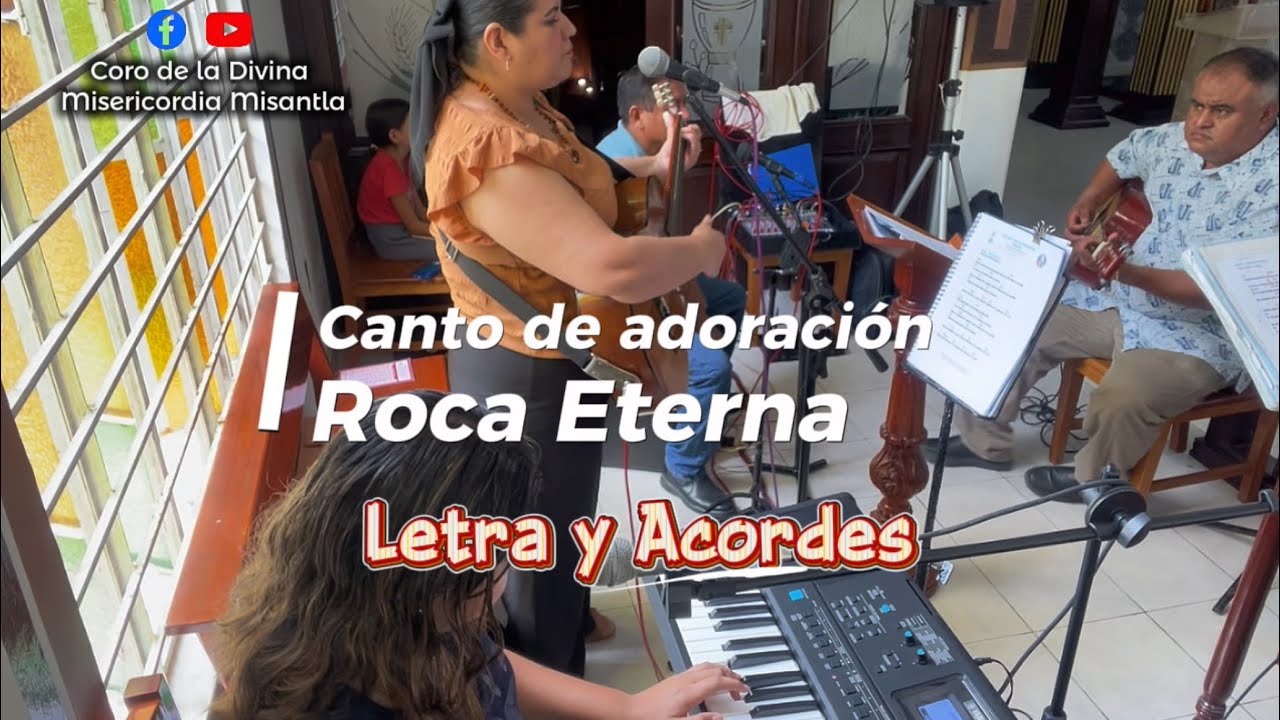 CANTO de ADORACIÓN: ROCA ETERNA 🎶 de Gerardo Anderson - Letra y Acordes 