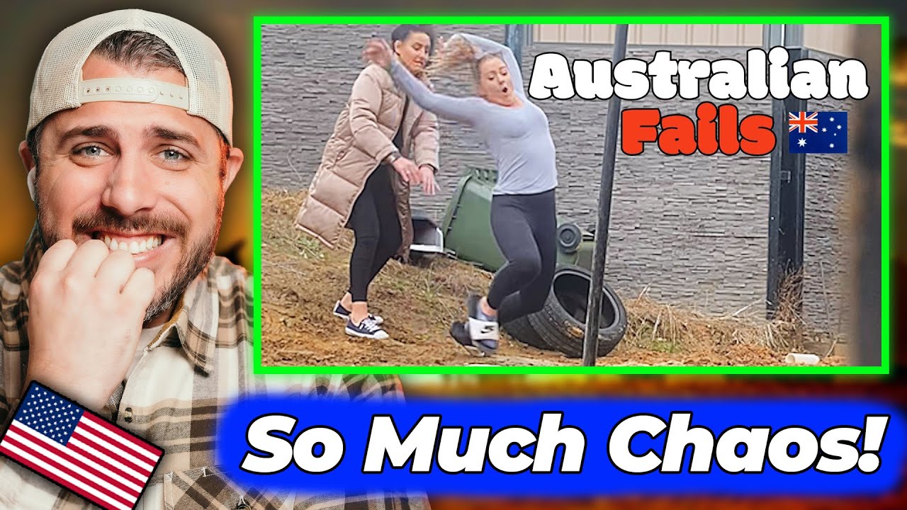 American Reacts to Aussie Fails...I’m Crying 😂