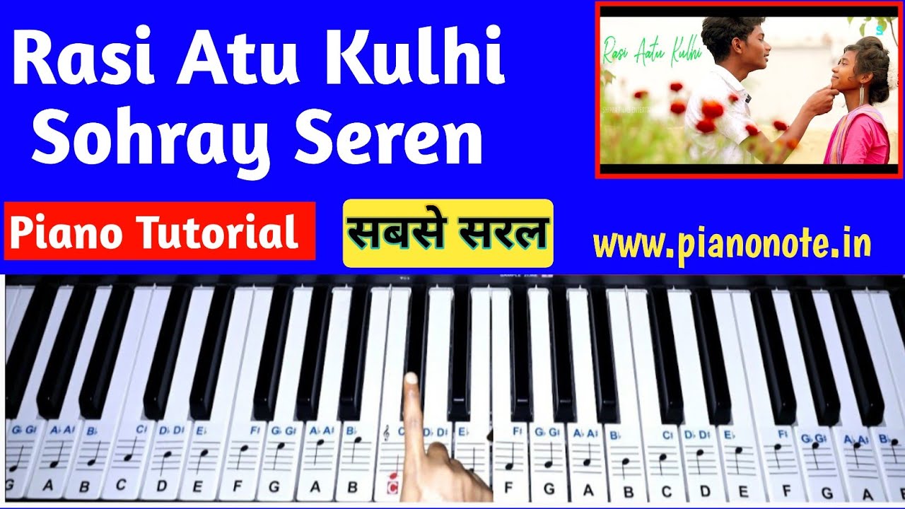 Rasi Atu Kulhi Tala Tirya Gati Alom Sohray Seren Piano Tutorial 💥 Pjtl Piano