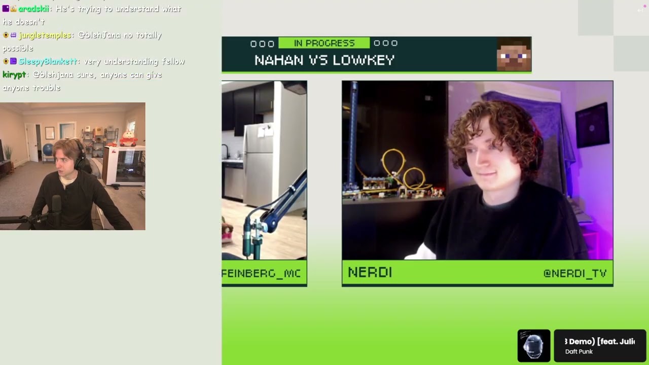 PURPLED VOD - watching speedrunning ranked playoffs + beating minecraft on 100x speed later!