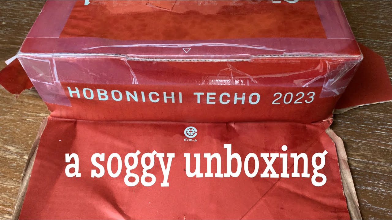 Hobonichi 2023 Unboxing