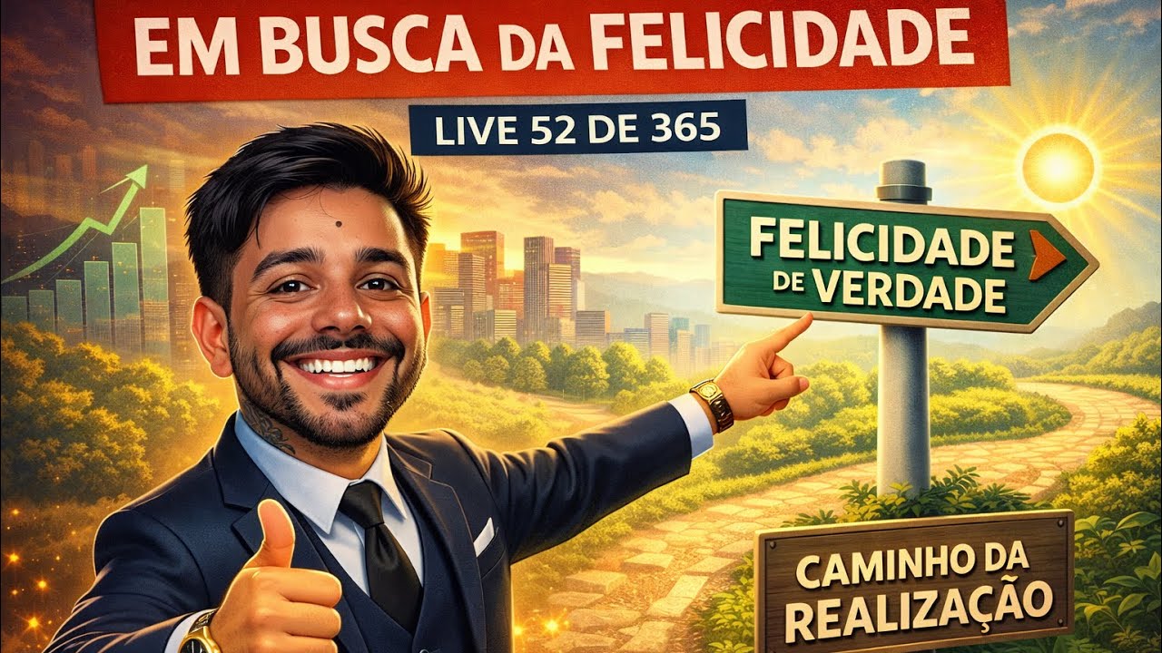 Live 52/365 Em busca da felicidade