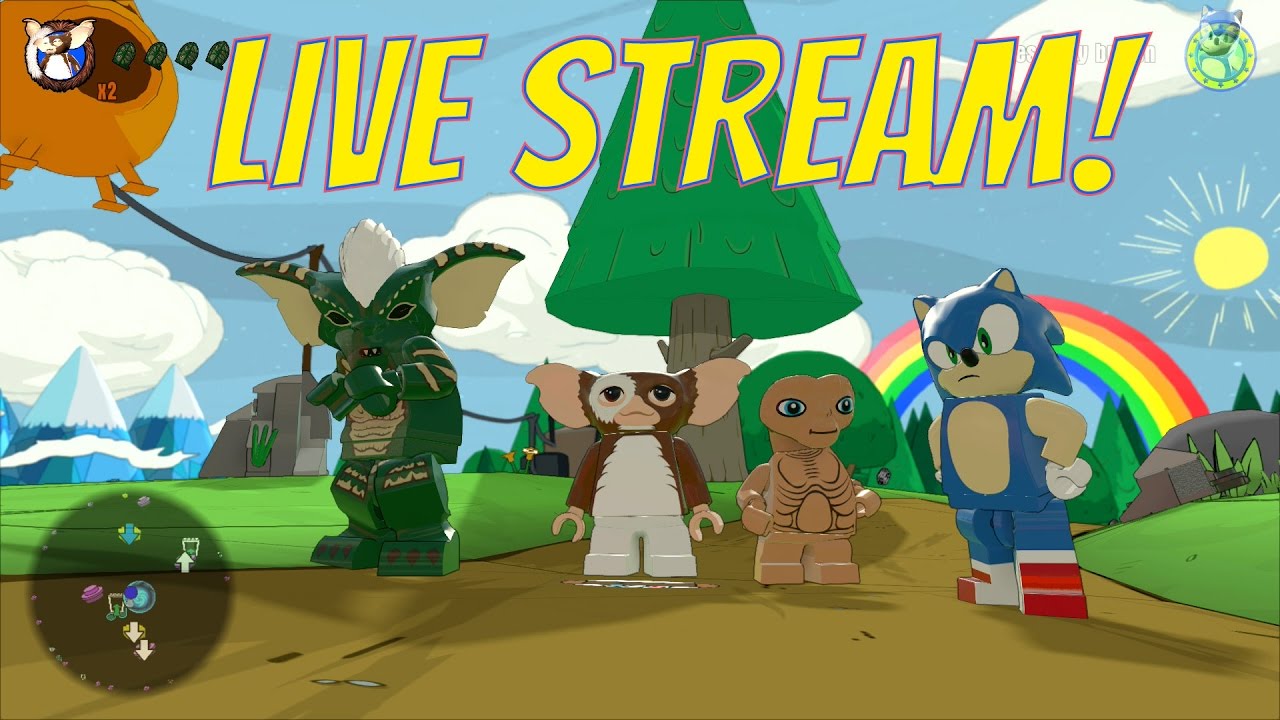 LEGO Dimensions Wave 7 Sonic The Hedgehog, ET, Gizmo and Stripe (Gremlins) Live Stream!