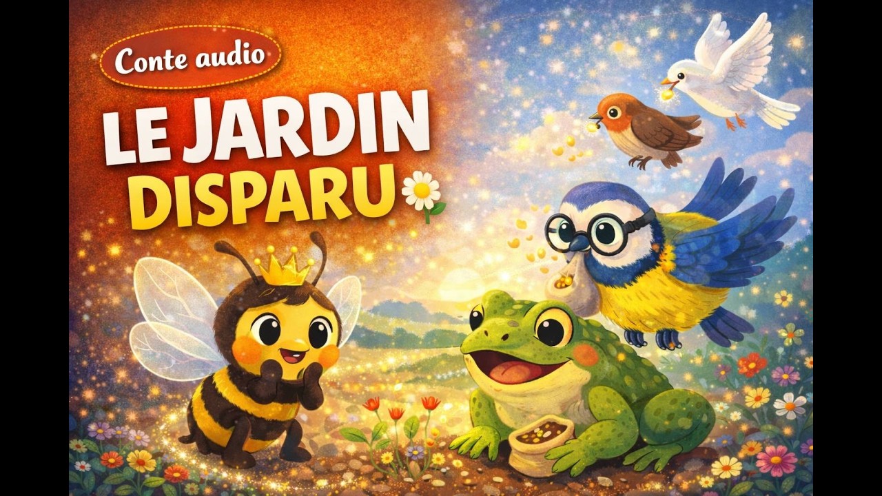 Histoire du soir pour s’endormir 🌙 I Queen Bibi et le jardin disparu (3-11 ans)