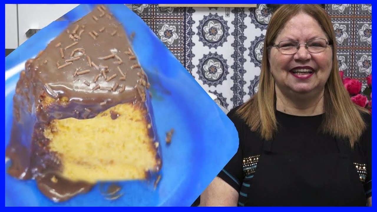 BOLO DE CENOURA COM MUITO CHOCOLATE