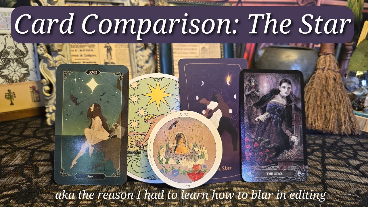 Let's Study: 64 Star Cards in My Tarot Collection