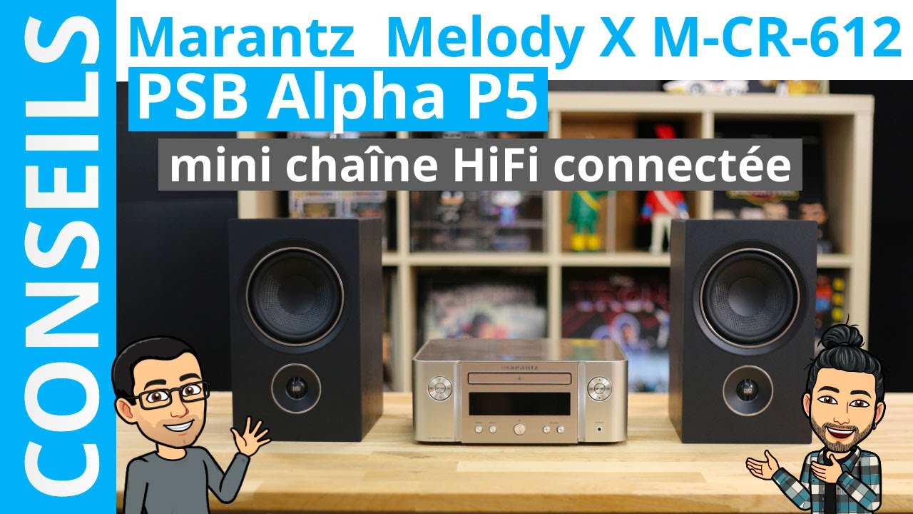 Marantz Melody 612 et PSB Alpha P5 : la meilleure chaîne Hi-Fi à 1000€