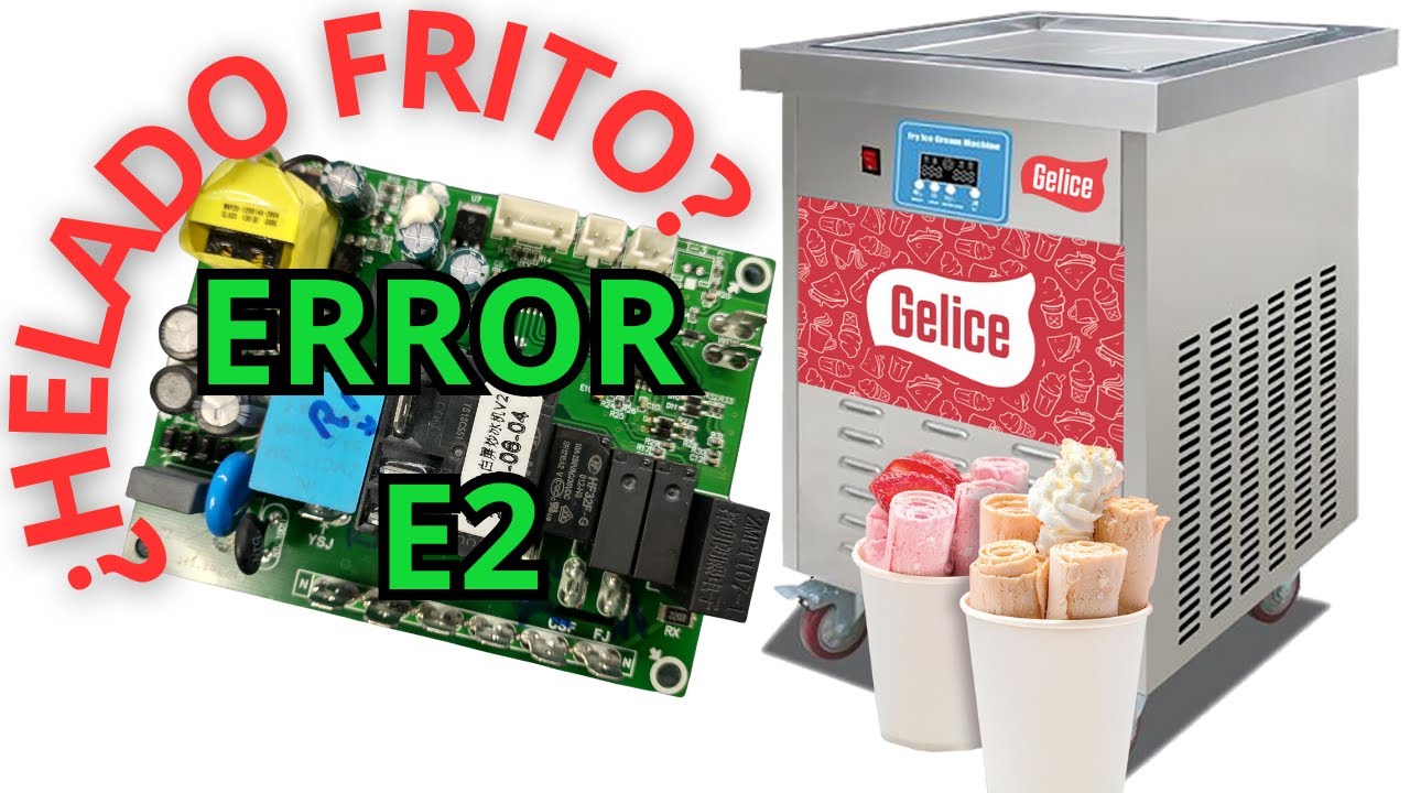 Adaptando control FULL GAUGE  a Maquina de Helado Frito GELICE