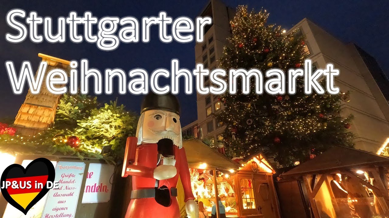 【Stuttgarter Weihnachtsmarkt 2022】🇩🇪Let's go to the Christmas Market in Stuttgart Germany!