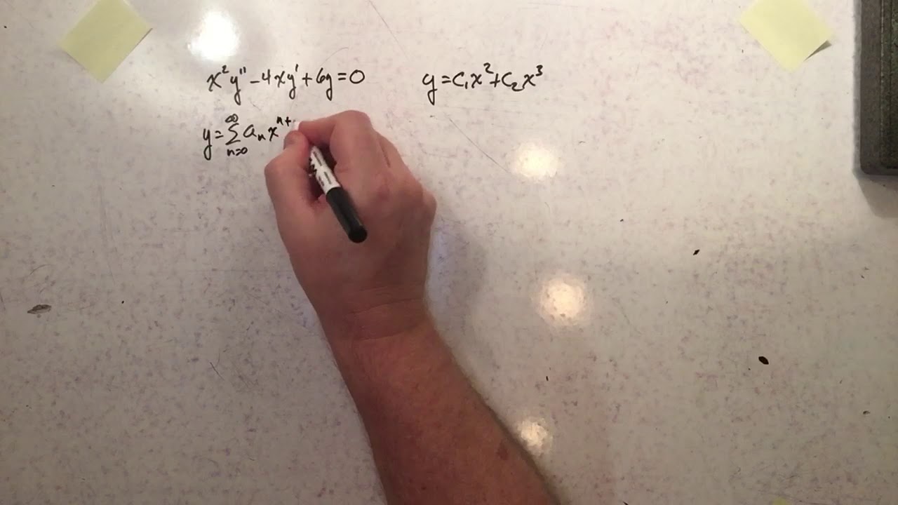 Frobenius on an Euler-Cauchy