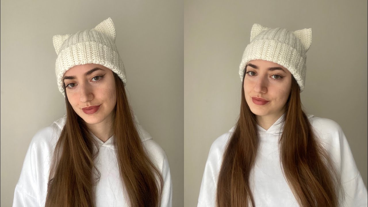 15 TL’ye KEDİ BERE ÖRELİM | Crochet Cat Beanie😻