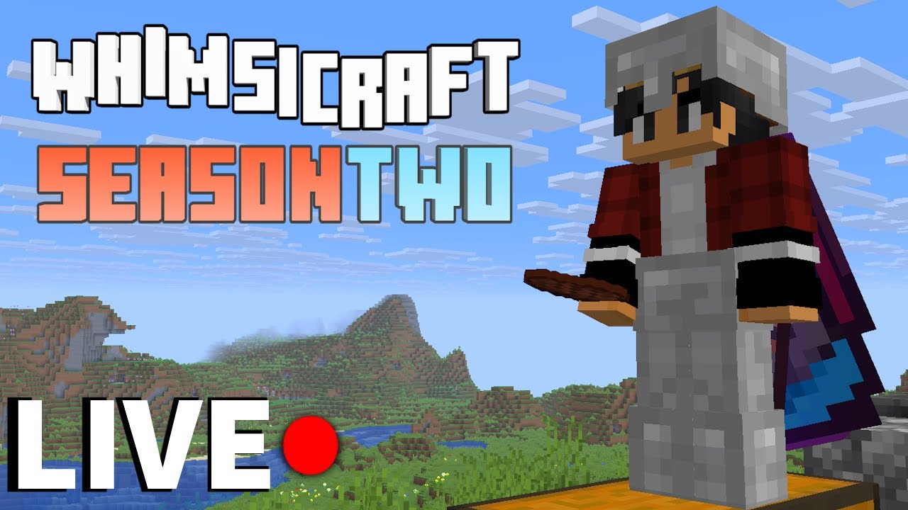 WhimsiCraft VOD🔴: First Whimsi Stream!!