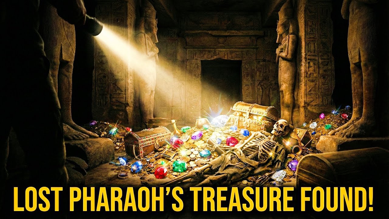 A Forgotten Pharaoh’s Gold After 65 Generations#ForgottenPharaoh #AncientGold #HiddenTreasure