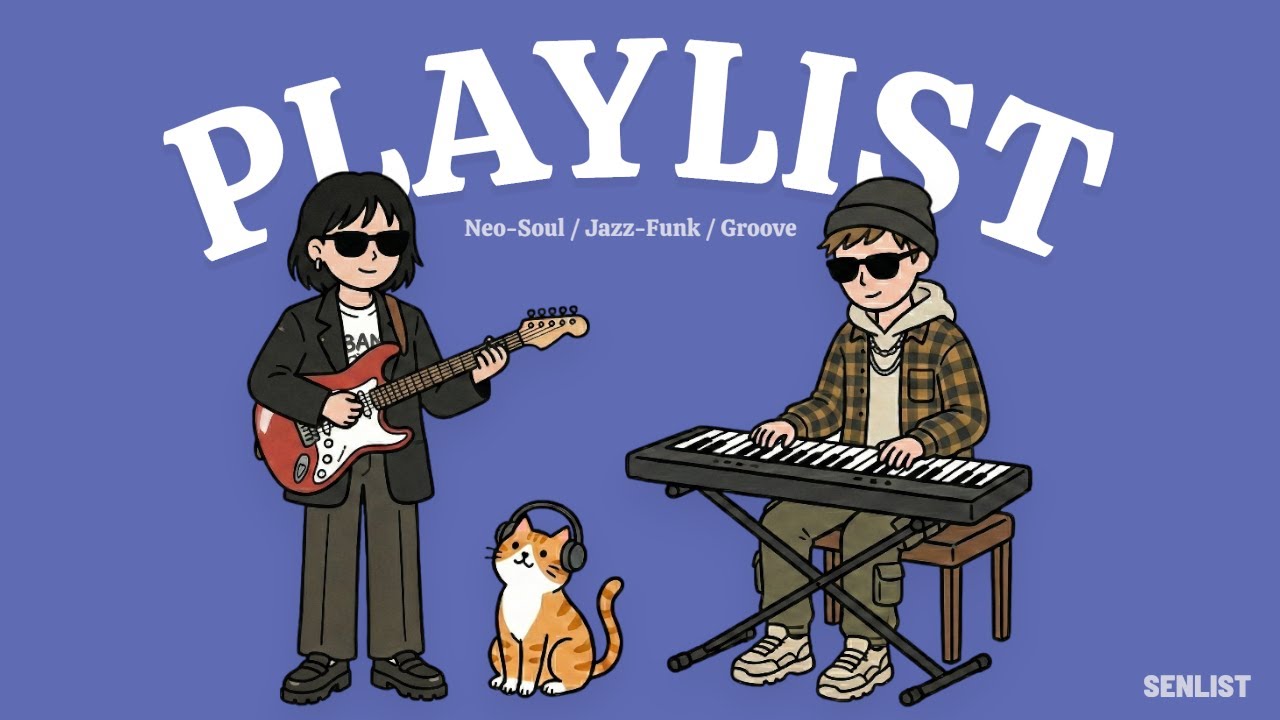 Playlistㅣ집중력을 높여주는 쫀득한 네오소울 그루브😎ㅣ NEO-SOUL · JAZZ POP · GROOVE #playlist #neosoul #groove