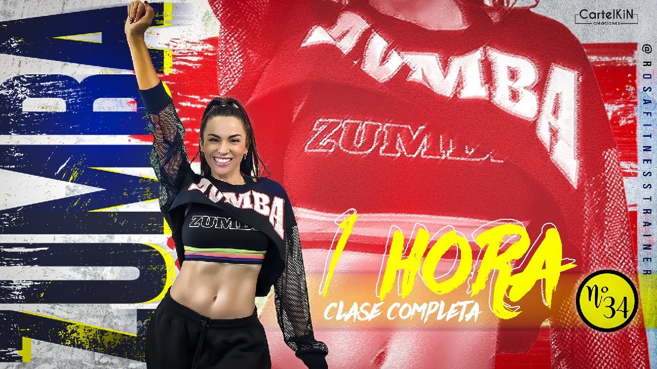 Clase de ZUMBA COMPLETA para Bajar de Peso | 1 Hora | Todos los Ritmos
