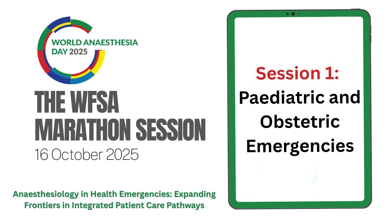 WAD2025 Webinar: Paediatric and Obstetric Emergencies