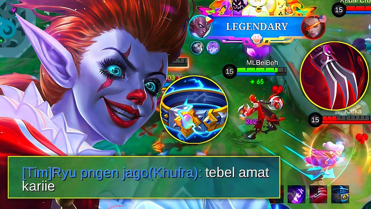 PRIKITIWW! INI DIA KARRIE BUILD KESELAMATAN + PENGHANCUR HERO MODE CRITICAL TURBO| MLBB