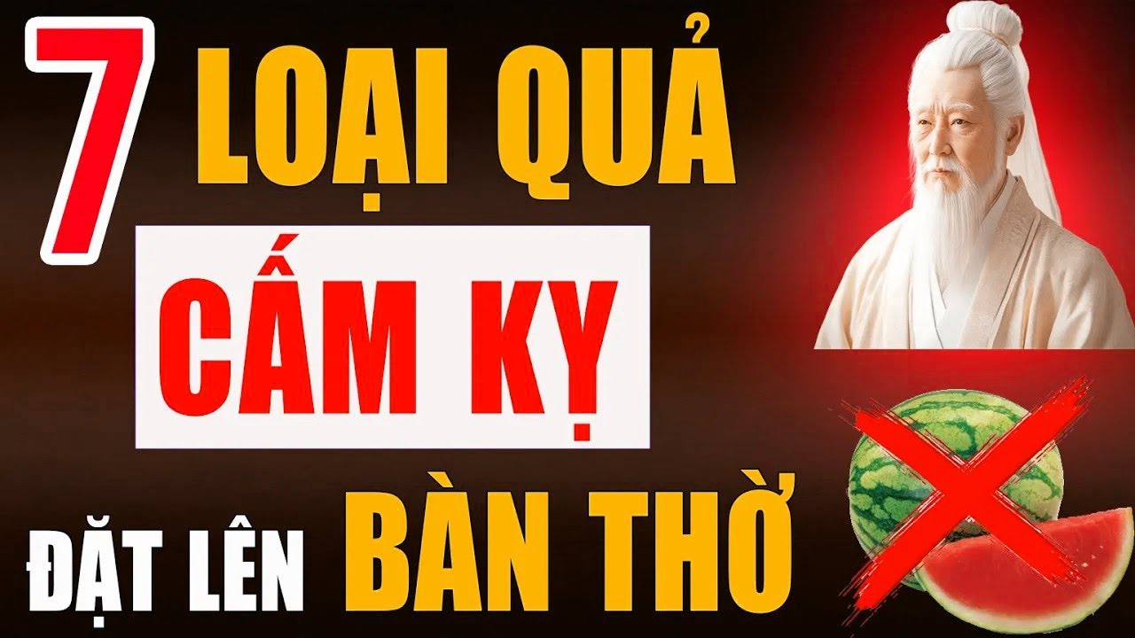 7 Loại Quả Tuyệt Đối Cấm Kỵ Đặt Trên Bàn Thờ – Sai Lầm Nhiều Người Mắc Phải