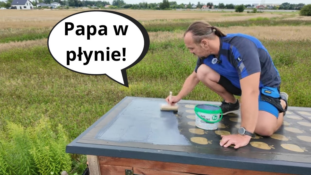 Jak szybko uszczelnić dach? PAPA W PŁYNIE -remont4you