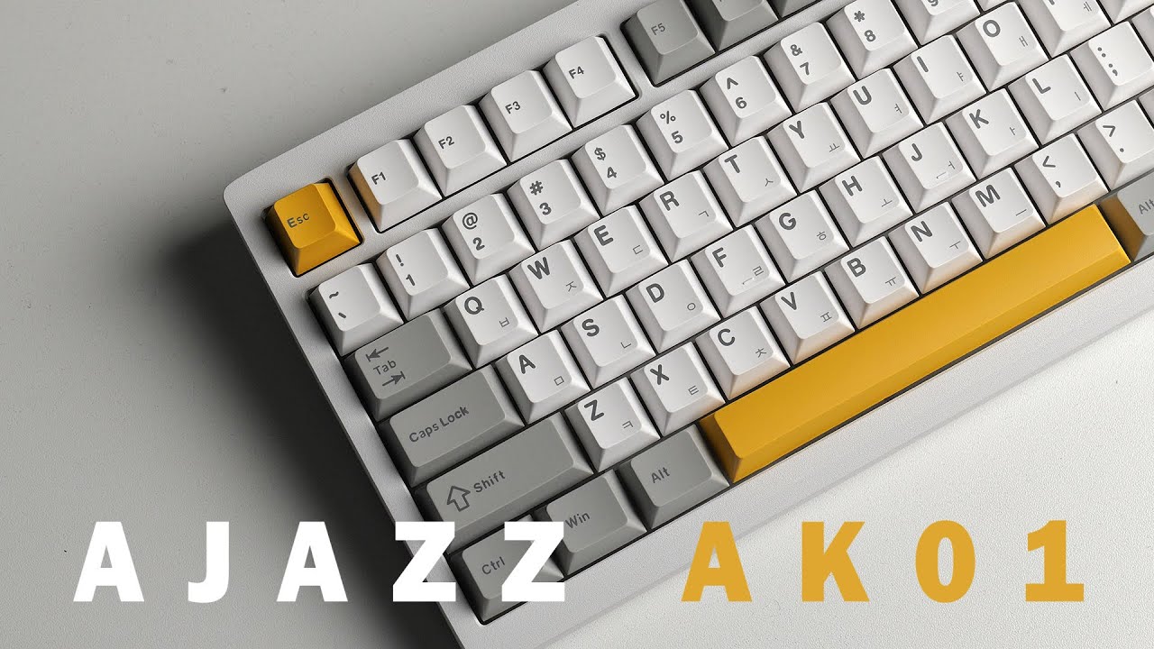 AJAZZ AJ-AK01 타건음