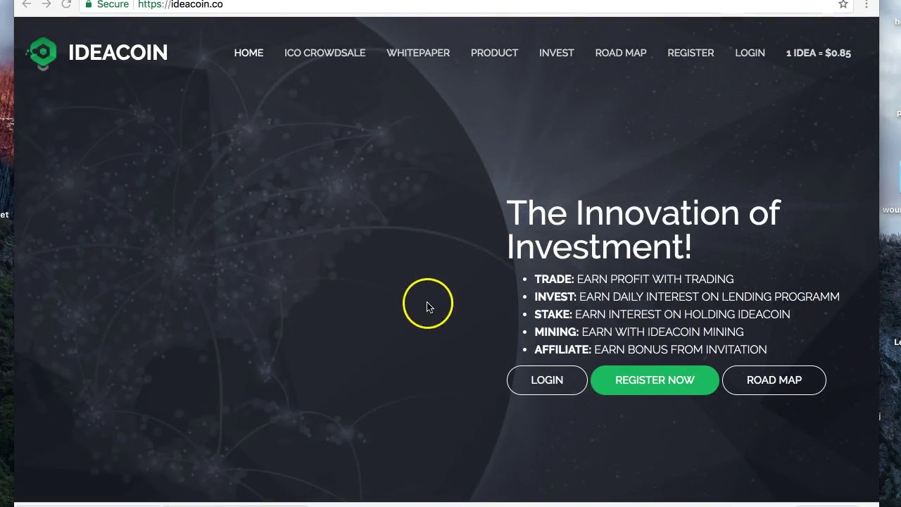 IDEACOIN LANDING PLATFORM REVIEW // Next RegalCoin