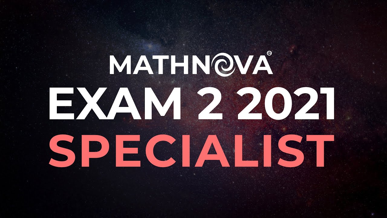VCAA 2021 Specialist Maths Exam 2 Section B