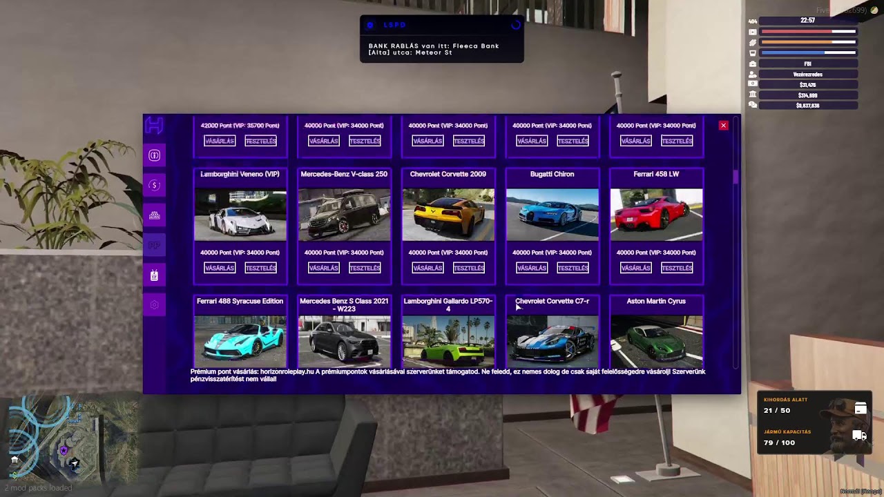 Horizon Roleplay fbi  szolgálunk és halunk