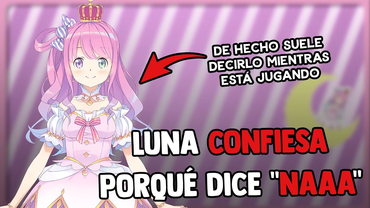 ¿Por qué Himemori Luna dice 