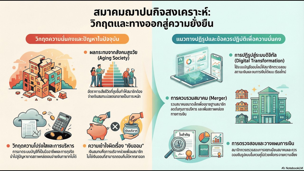 วิกฤตและทางออกสมาคมฌาปนกิจสงเคราะห์ไทยยุคสังคมสูงวัย